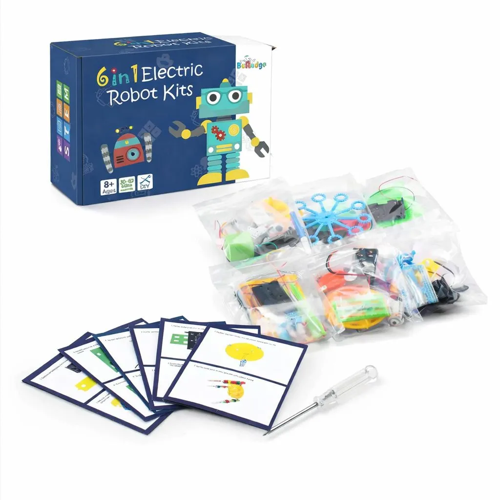 STEM Robotics Kit, 6 Set Electronic (1).webp