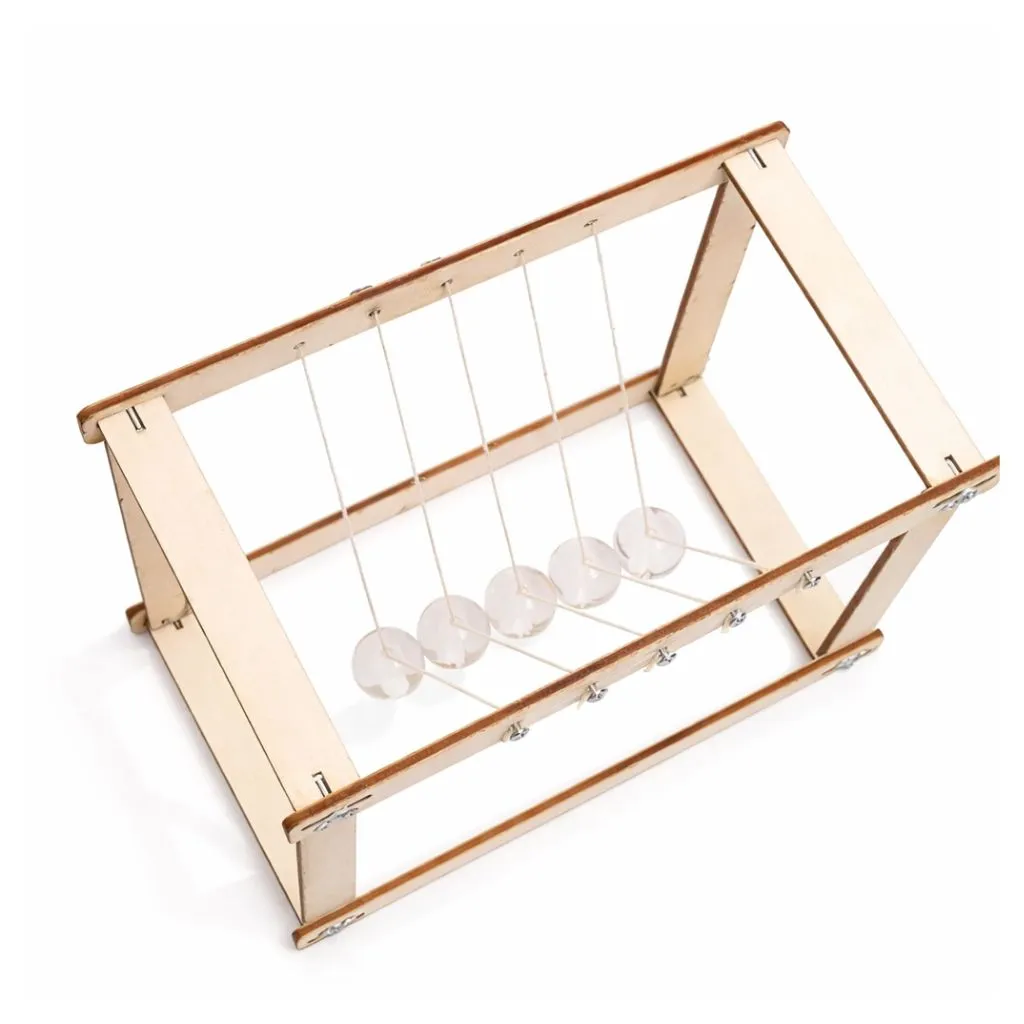 DIY Newton's Cradle STEM Kit DIY (2).webp