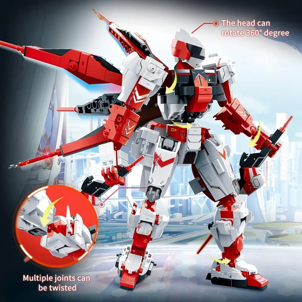 IDUINO MECH Robot for Children, Mech Building Blocks Robot Set1.webp