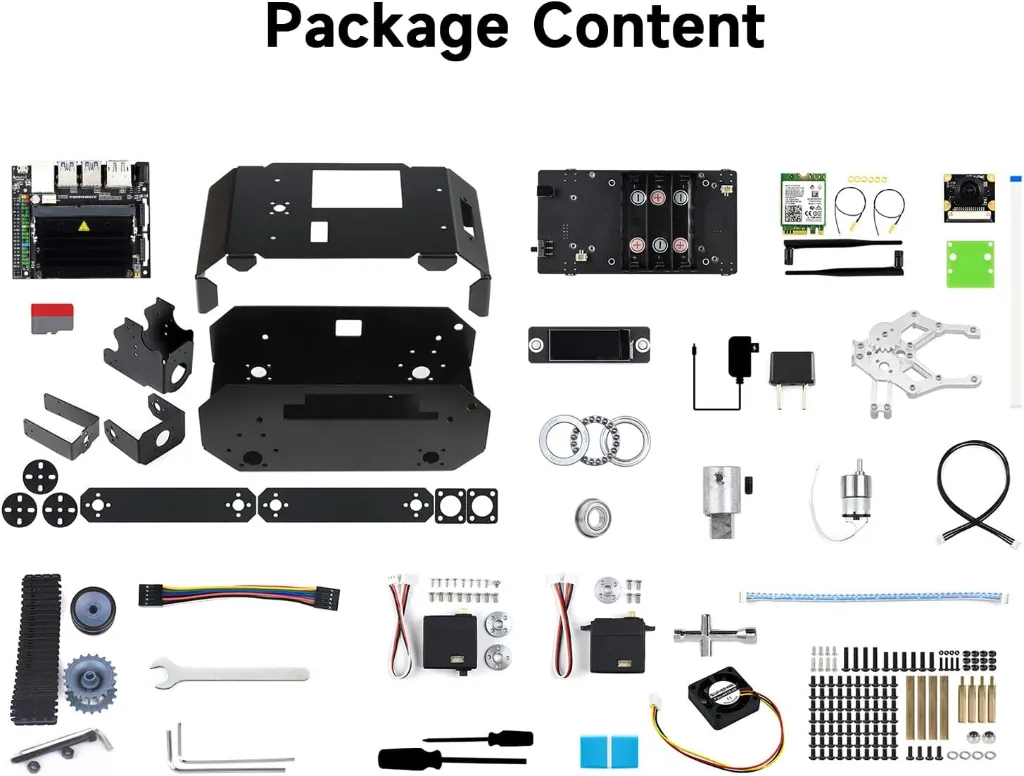 Waveshare JETANK AI Kit AI Tracked Mobile Robot AI Vision Robot Based On Jetson Nano Developer Kit (Included) with Micro SD Card 64GB 45.webp