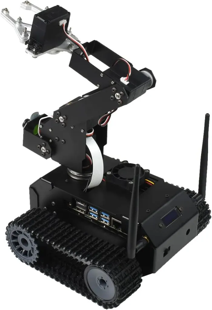 Waveshare JETANK AI Kit AI Tracked Mobile Robot AI Vision Robot Based On Jetson Nano Developer Kit (Included) with Micro SD Card 64GB 4.webp