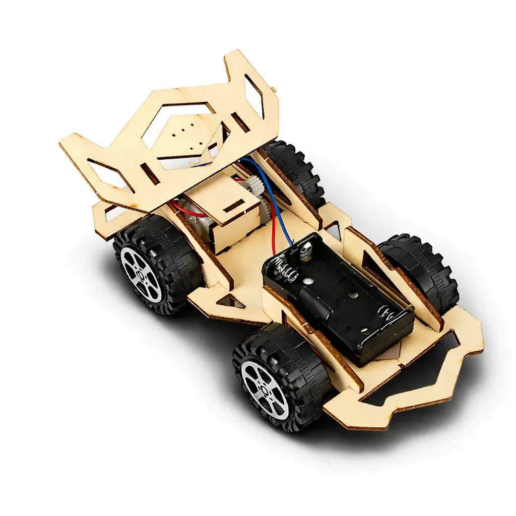Wooden Solar Car STEM Kit DIY Solar (4).webp
