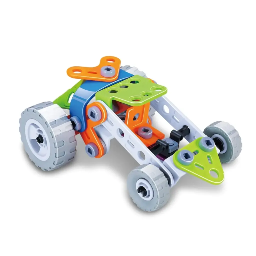 STEM Building DIY Toys for Kids | Engineering Building Blocks Toys for Toddlers (Sports Car)