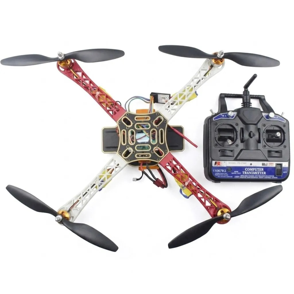 DIY Four-Propeller Drone with KK 2.1.5 Flight Controller