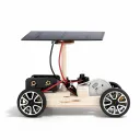 Wooden Solar Car STEM Kit DIY Solar Car Kit For Kids