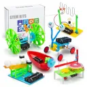 6 Set STEM Kits, DC Motor Electronic Robotic for Kids