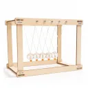 Newton's Cradle STEM Kit DIY Wooden Science Experiment Toy