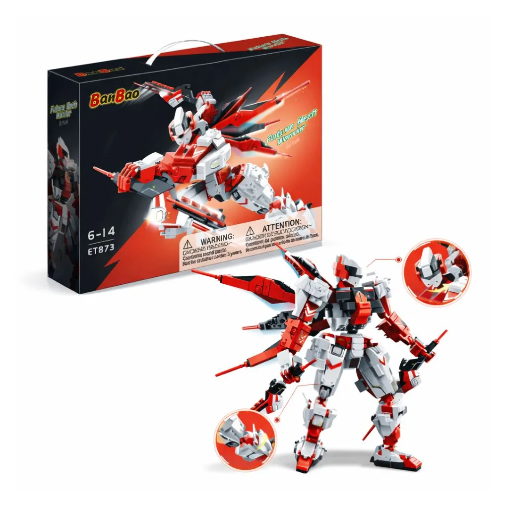 BanBao Future Mech Warrior Kit Educational Building Block Robot