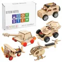 DIY Wooden 5-in-1 STEM Kit for Kids 8-12 Years Educational Toys